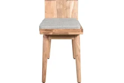 Miliboo Banc|Meuble D'entrée-Banc d'entrée avec rangements 2 tiroirs en bois clair massif L110 cm ALTY