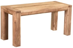 Miliboo Chaise En Bois|Banc-Banc en bois massif L95 cm BALTO