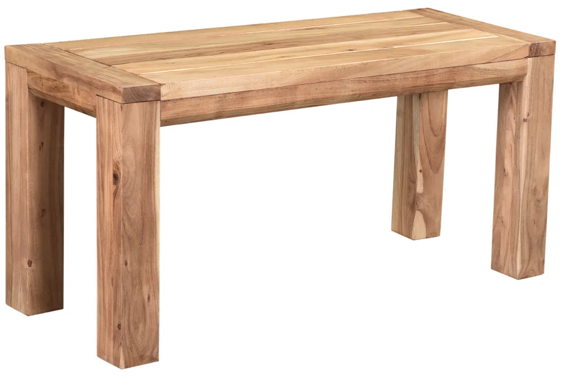 Miliboo Chaise En Bois|Banc-Banc en bois massif L95 cm BALTO