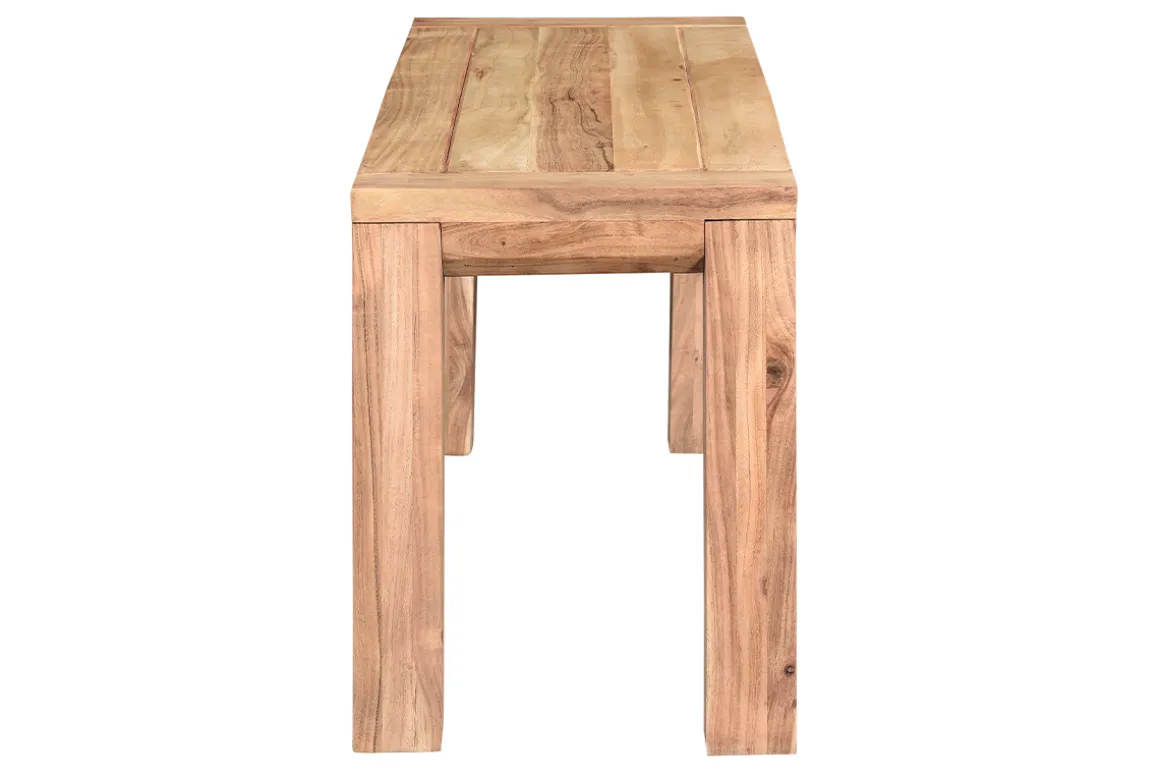 Miliboo Chaise En Bois|Banc-Banc en bois massif L95 cm BALTO