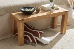 Miliboo Chaise En Bois|Banc-Banc en bois massif L95 cm BALTO