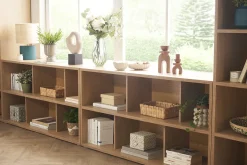 Miliboo Bibliothèque Et Étagère|Bibliothèque Et Étagère-Bibliothèque basse noire L140 cm EPURE