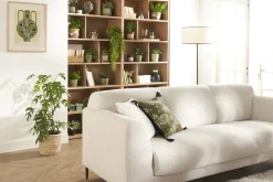 Miliboo Bibliothèque Et Étagère|Bibliothèque Et Étagère-Bibliothèque design finition bois clair chêne L92 cm EPURE