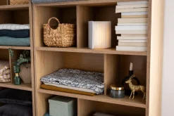 Miliboo Bibliothèque Et Étagère|Bibliothèque Et Étagère-Bibliothèque design finition bois clair chêne L92 cm EPURE