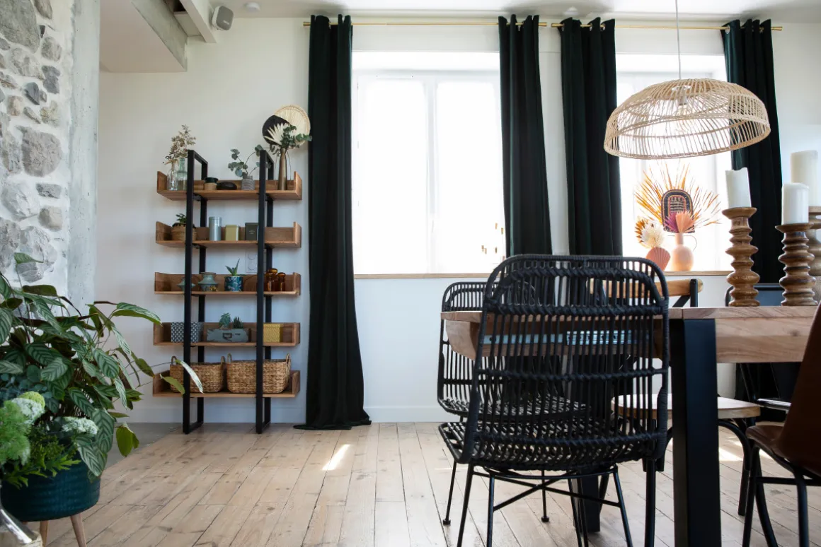 Miliboo Bibliothèque Et Étagère|Bibliothèque Et Étagère-Bibliothèque industrielle en bois massif et métal noir L90 cm TAO