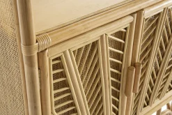 Miliboo Bibliothèque Et Étagère|Bibliothèque Et Étagère-Bibliothèque vintage en rotin naturel L80 cm GALON