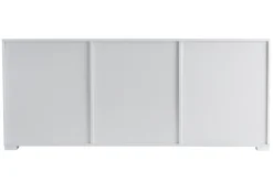 Miliboo Buffet-Buffet design blanc laqué brillant 2 portes 3 tiroirs L180 cm TED