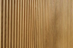 Miliboo Buffet-Buffet design en bois clair chêne massif gravé 4 portes L180 cm GOSHI