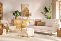 Miliboo Buffet-Buffet en bois manguier massif 3 portes L160 cm MATCHA