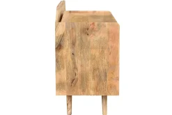 Miliboo Buffet-Buffet meuble de rangement vinyles en bois manguier massif L105 cm MATAHARI