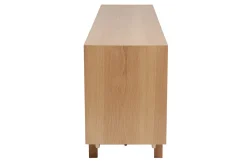 Miliboo Buffet-Buffet scandinave en bois clair 2 portes 3 tiroirs L195cm SID