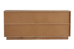 Miliboo Buffet-Buffet scandinave finition bois chêne 4 portes L180 cm COMO