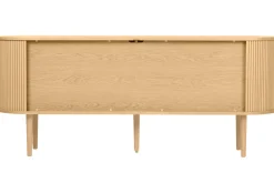 Miliboo Buffet-Buffet vintage bois clair chêne avec rangements 2 portes coulissantes L180 cm EPIC