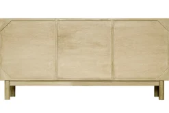 Miliboo Buffet-Buffet vintage en bois clair et cannage rotin L160 cm GALINA