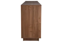 Miliboo Buffet-Buffet vintage finition bois foncé noyer 4 portes L180 cm COMO