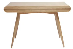 Miliboo Bureau Design-Bureau avec rangements 2 tiroirs scandinave bois clair L120 cm BJORG