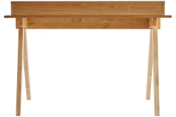 Miliboo Bureau Design-Bureau avec rangements bois clair L120 cm PULITO