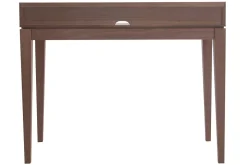 Miliboo Bureau Design-Bureau avec rangements bois foncé noyer L110 cm SEKRET