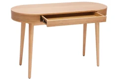 Miliboo Bureau Design-Bureau avec tiroir en bois clair L120 cm JUDITH