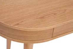 Miliboo Bureau Design-Bureau avec tiroir en bois clair L120 cm JUDITH