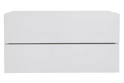 Miliboo Rangement Bureau-Caisson de rangement 2 tiroirs blanc laqué MAX