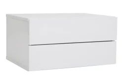 Miliboo Rangement Bureau-Caisson de rangement 2 tiroirs blanc laqué MAX