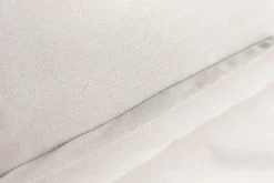 Miliboo Canapé Convertible|Voir Tous Les Canapés-Canapé convertible déhoussable 3 places en coton beige avec matelas 13 cm ALDO