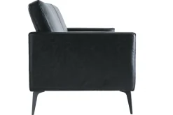 Miliboo Canapé Design|Voir Tous Les Canapés-Canapé design 3 places noir RICCI