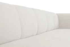 Miliboo Canapé Design|Voir Tous Les Canapés-Canapé design en tissu effet velours beige 3-4 places OLIVEIRO