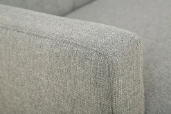 Miliboo Canapé Design|Voir Tous Les Canapés-Canapé scandinave 2 places en tissu gris et bois clair MOON