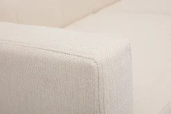 Miliboo Canapé Design|Voir Tous Les Canapés-Canapé scandinave 2 places en tissu beige et bois clair MOON