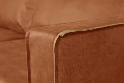 Miliboo Canapé Cuir|Voir Tous Les Canapés-Canapé vintage 2-3 places cuir marron cognac aspect vieilli et métal noir SONNY