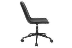 Miliboo Fauteuil De Bureau|Fauteuil De Bureau Petit Prix-Chaise de bureau à roulettes noire LISON