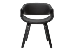 Miliboo Chaise Design|Chaise En Bois-Chaise design noire BENT