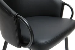 Miliboo Chaise Design-Chaise design noire PRECIO
