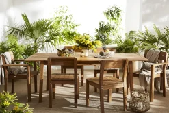 Miliboo Chaise De Jardin-Chaises de jardin en bois massif (lot de 2) AKIS