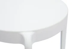 Miliboo Chaise De Jardin-Chaises design blanches empilables intérieur - extérieur (lot de 2) RIOS