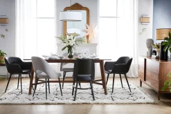 Miliboo Chaise Design-Chaises design noires (lot de 2) NERO