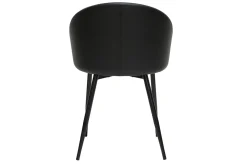 Miliboo Chaise Design-Chaises design noires (lot de 2) PRECIO