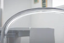 Miliboo Chaise Design-Chaises empilables design transparentes (lot de 2) THALYSSE