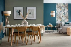 Miliboo Chaise Design|Chaise En Bois-Chaises scandinaves bois clair (lot de 2) LEENA