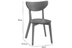 Miliboo Chaise Design|Chaise En Bois-Chaises scandinaves bois clair (lot de 2) LEENA