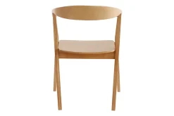 Miliboo Chaise Design|Chaise En Bois-Chaises scandinaves en bois clair massif (lot de 2) BAHIA