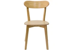 Miliboo Chaise Design|Chaise En Bois-Chaises vintage bois clair chêne (lot de 2) DOVE