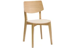 Miliboo Chaise Design|Chaise En Bois-Chaises vintage en bois clair chêne (lot de 2) AVEA