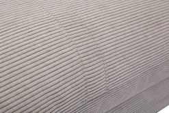 Miliboo Chauffeuse|Chauffeuse-Chauffeuse 1 place convertible en tissu velours côtelé gris clair SPENCER