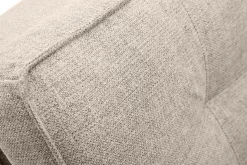 Miliboo Chauffeuse|Chauffeuse-Chauffeuse 1 place convertible en tissu taupe SALLY