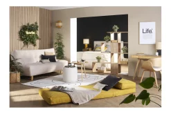 Miliboo Chauffeuse|Chauffeuse-Chauffeuse 1 place convertible en tissu terracotta SALLY