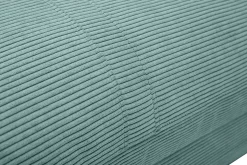 Miliboo Chauffeuse|Chauffeuse-Chauffeuse 1 place convertible en tissu velours côtelé vert céladon SPENCER