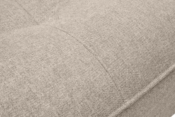 Miliboo Chauffeuse|Chauffeuse-Chauffeuse 2 places convertible en tissu taupe SALLY